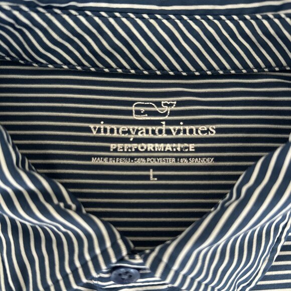 VINEYARD VINES Sankaty Performance Dri Fit Polo Mens L π³ - Picture 4 of 4